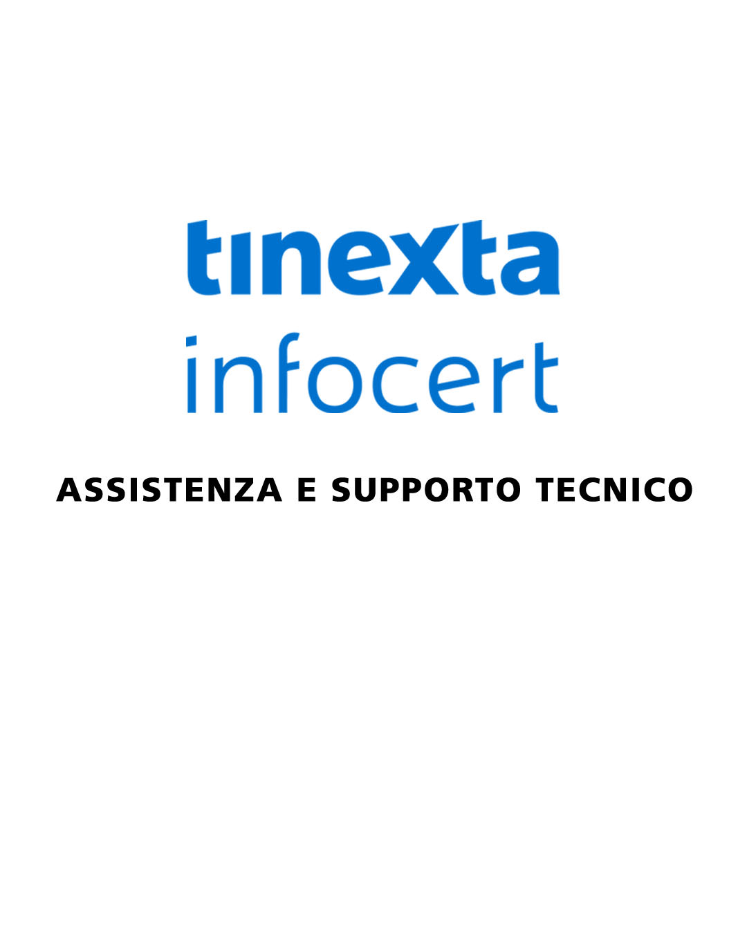 Ticket assistenza e supporto tecnico Infocert